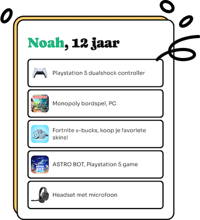 verlanglijstje